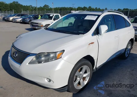 2011 Lexus Rx 350 z USA, uszkodzony, nr VIN 2T2BK1BA8BC115237